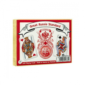Подарочный набор игральных карт Great Russia Standard