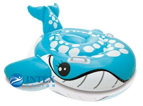 Надувная игрушка Голубой кит Intex арт.57527 160Х152см, от 3 лет