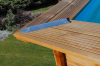 Овальный деревянный бассейн 637x412x133 см SAFRAN GRE 790089