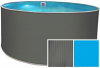 Сборный бассейн Гигабасс (ЛАГУНА) вкапываемый ТМ600 круглый 600х150 см (платина)